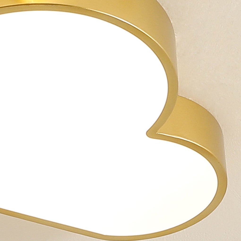 Cloud-Shaped LED Flush Mount Ceiling Light for Kids Room & Bedroom