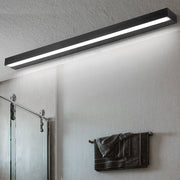 Rectangle LED Bathroom Vanity Light with Downlight Design