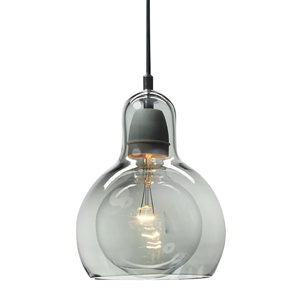 Minimalist Glass Pendant Light – Modern Hanging Lamp for Entryway