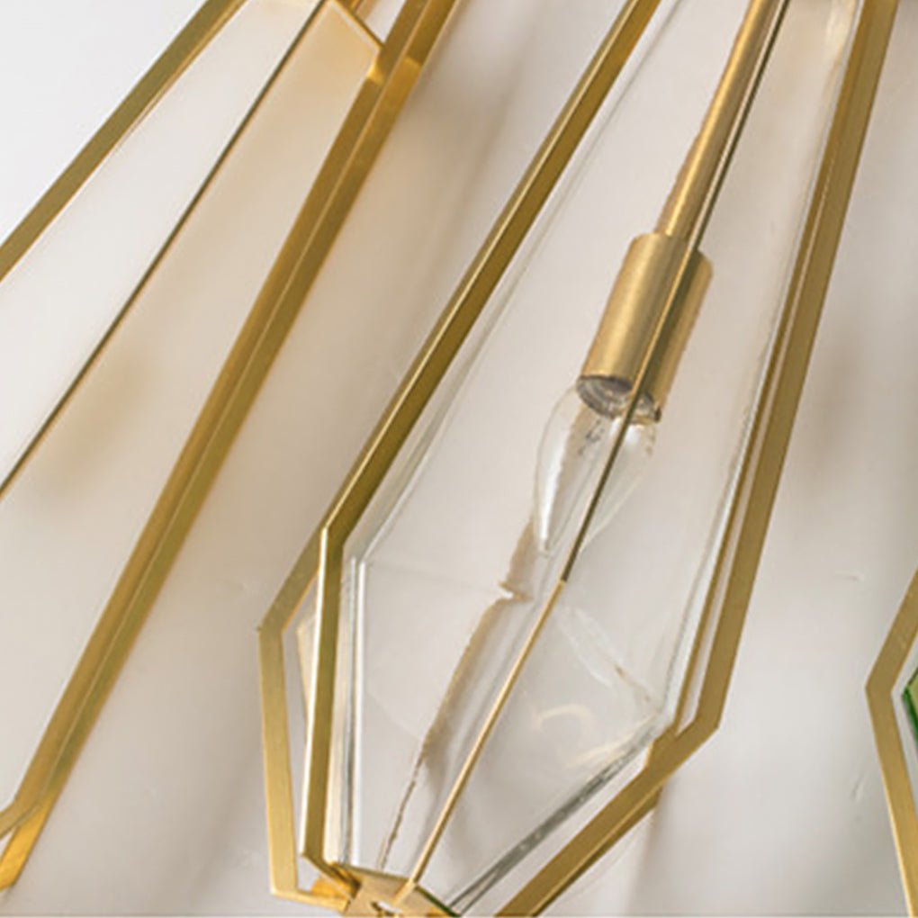 Modern Art Glass Pendant Light | Industrial Minimalist Design