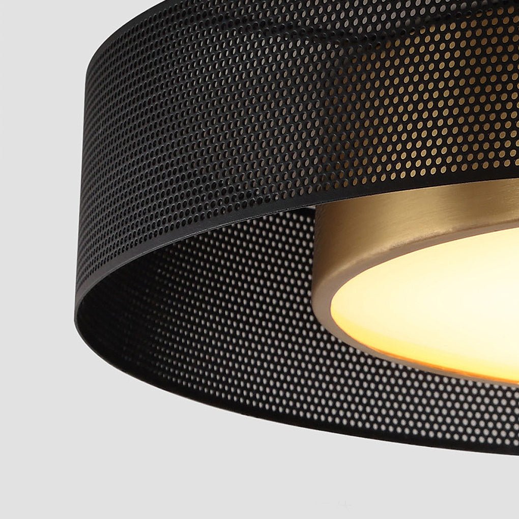 Modern Round Dimmable LED Ceiling Light with Remote Control
