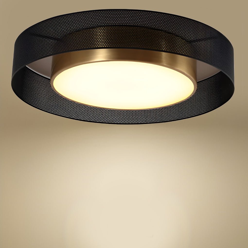 Modern Round Dimmable LED Ceiling Light with Remote Control
