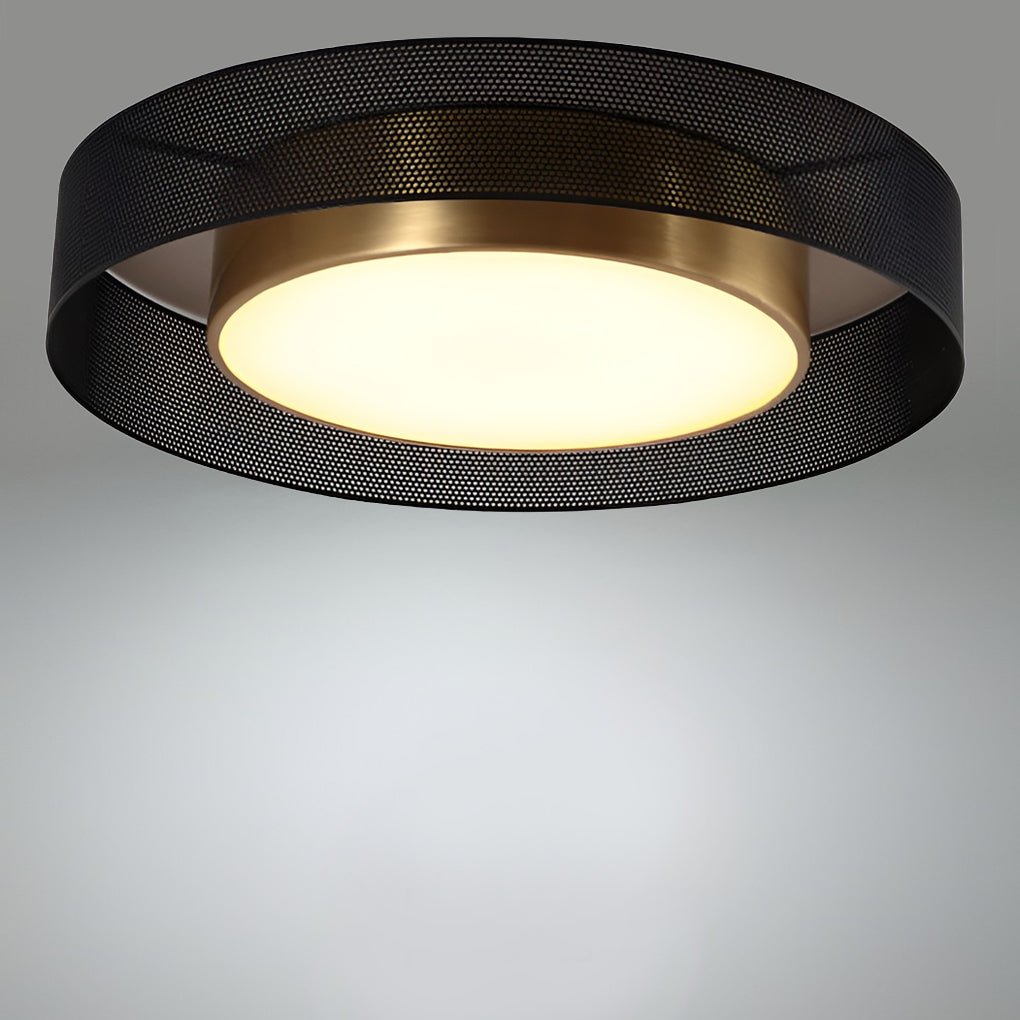 Modern Round Dimmable LED Ceiling Light with Remote Control