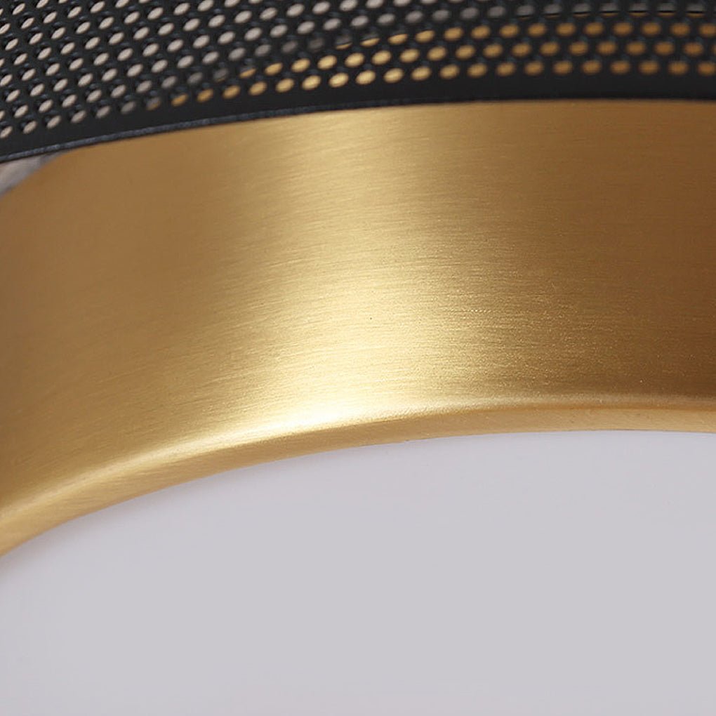 Modern Round Dimmable LED Ceiling Light with Remote Control
