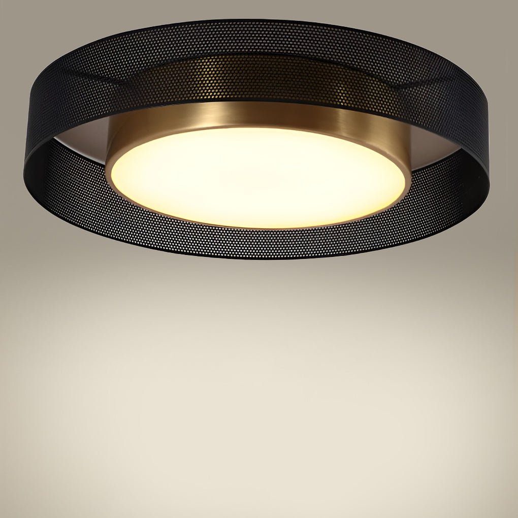 Modern Round Dimmable LED Ceiling Light with Remote Control