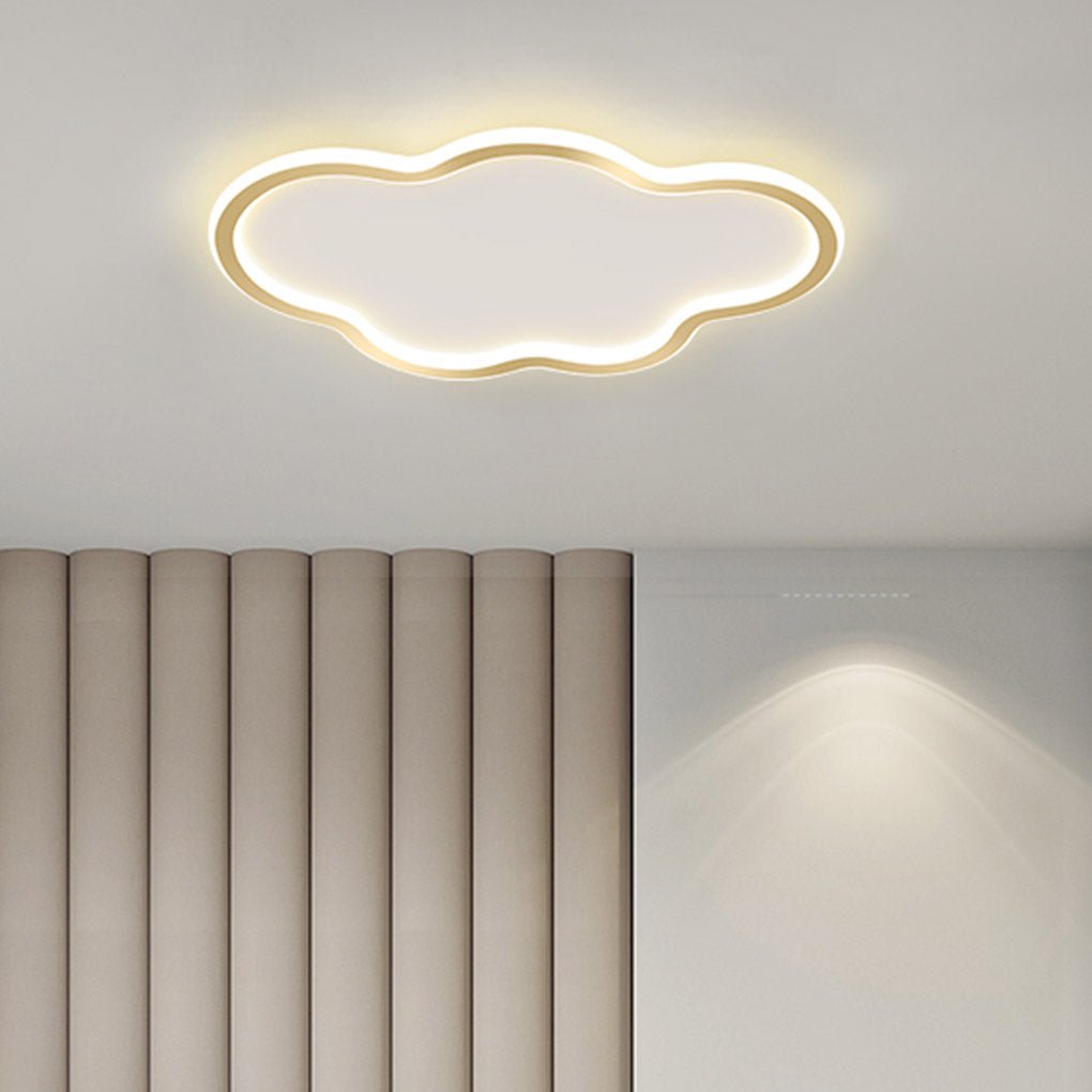 Arc Cloud LED Flush Mount Ceiling Light – Ultra-Thin Modern Design