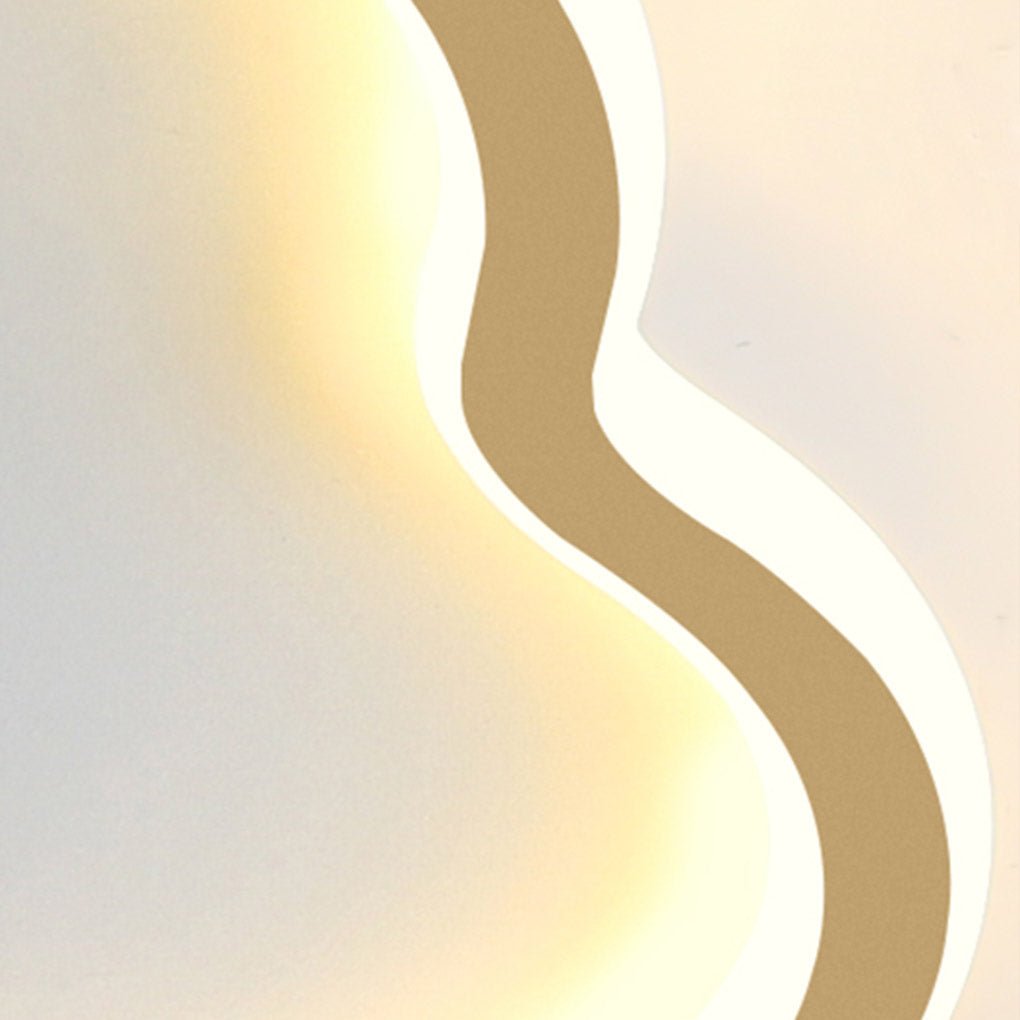 Arc Cloud LED Flush Mount Ceiling Light – Ultra-Thin Modern Design
