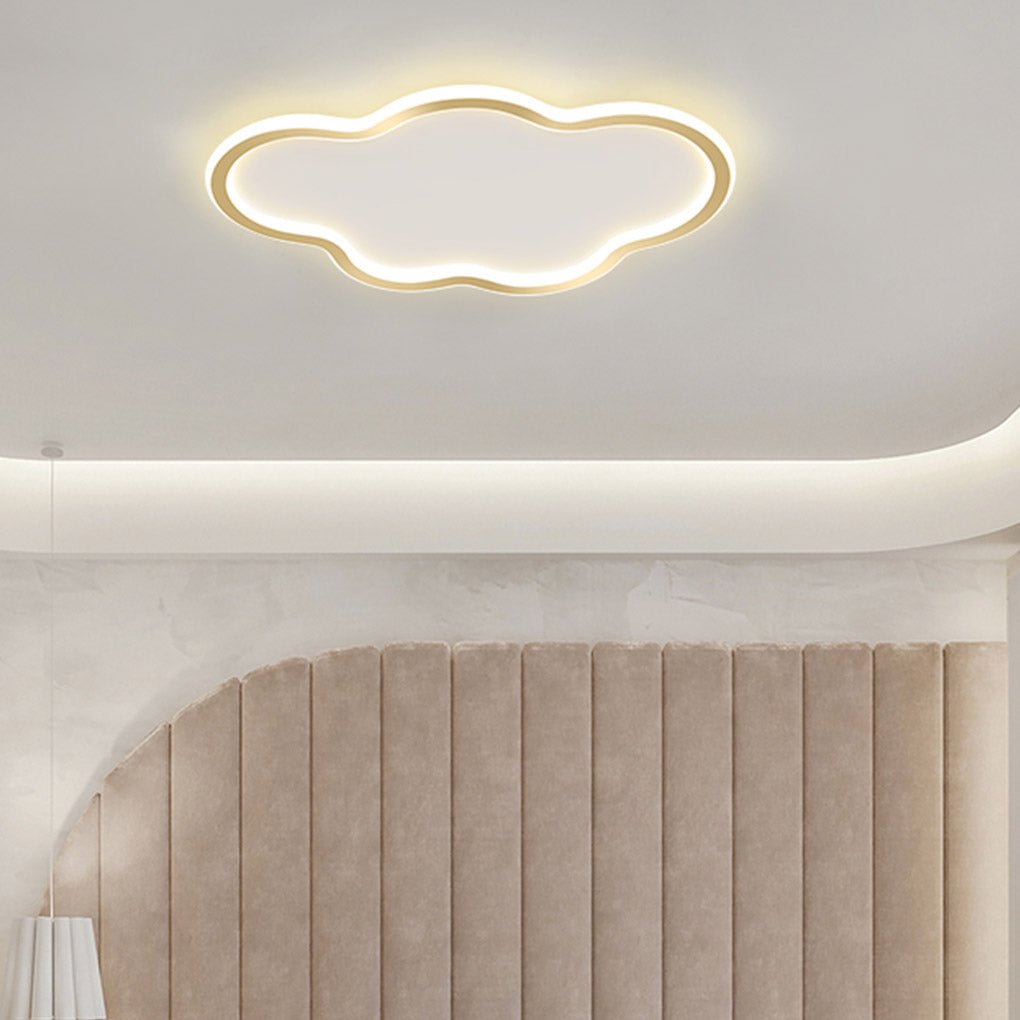 Arc Cloud LED Flush Mount Ceiling Light – Ultra-Thin Modern Design