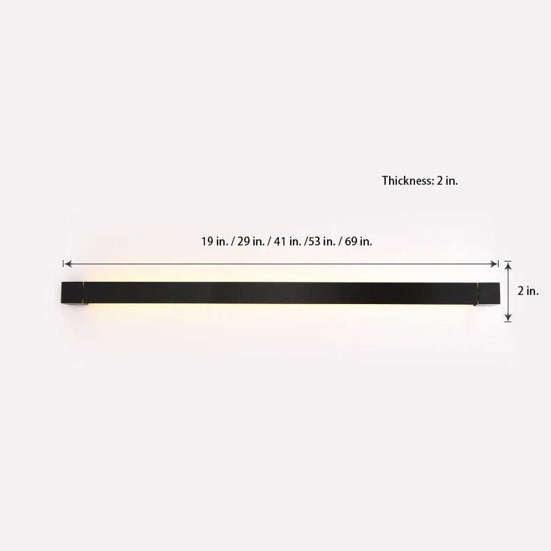 Modern Rotatable LED Bar Wall Light - Ultra-Thin Aluminum Design