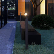 Minimalist LED Post Spotlight – Waterproof Aluminum Garden Light