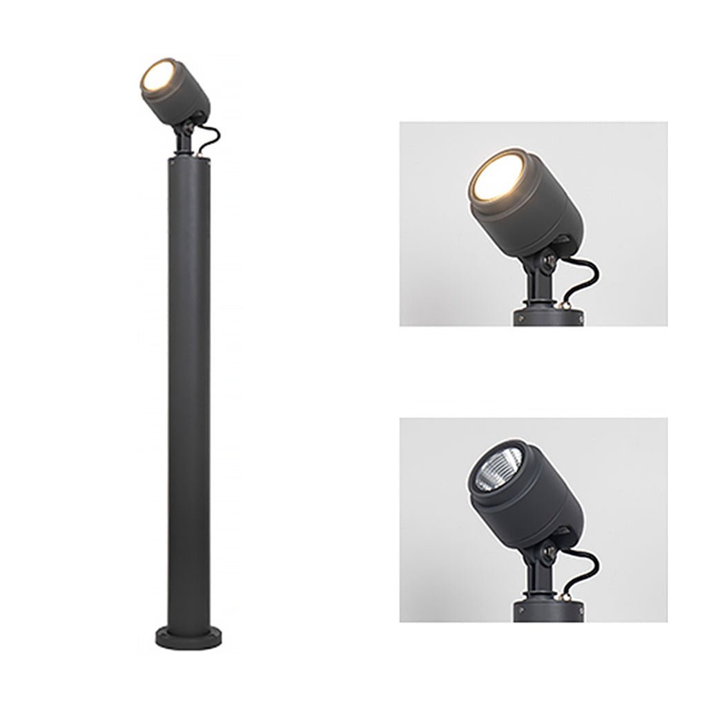 Minimalist LED Post Spotlight – Waterproof Aluminum Garden Light