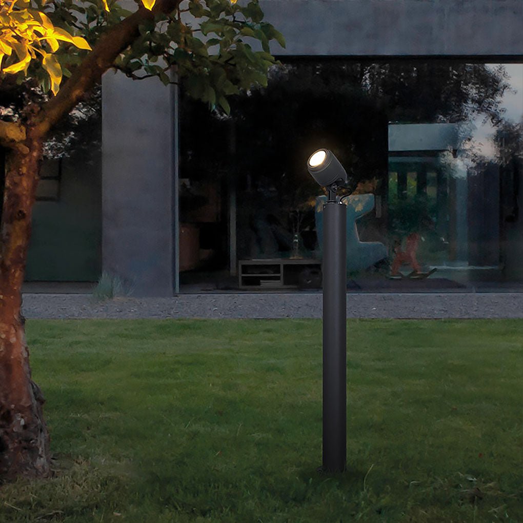 Minimalist LED Post Spotlight – Waterproof Aluminum Garden Light