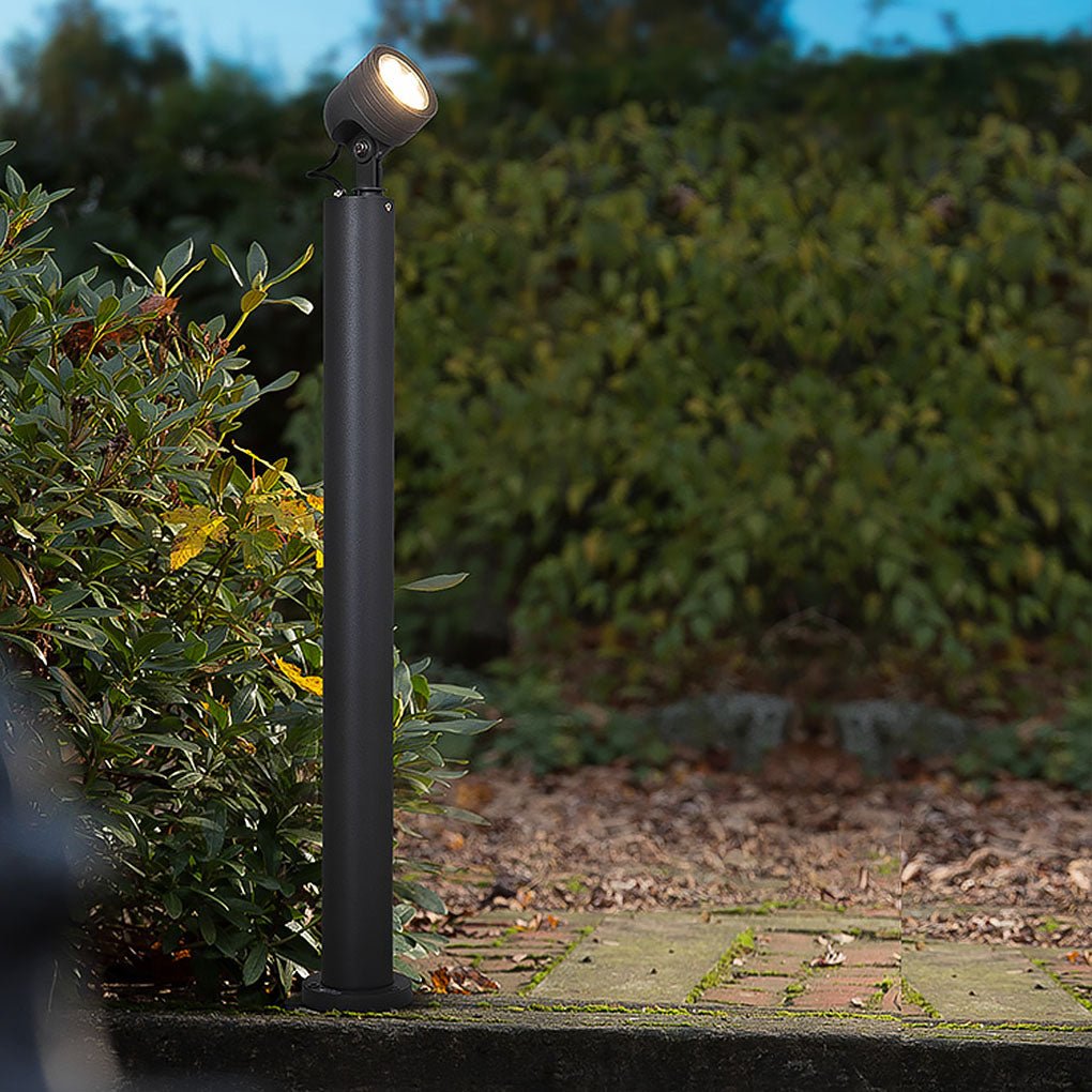 Minimalist LED Post Spotlight – Waterproof Aluminum Garden Light