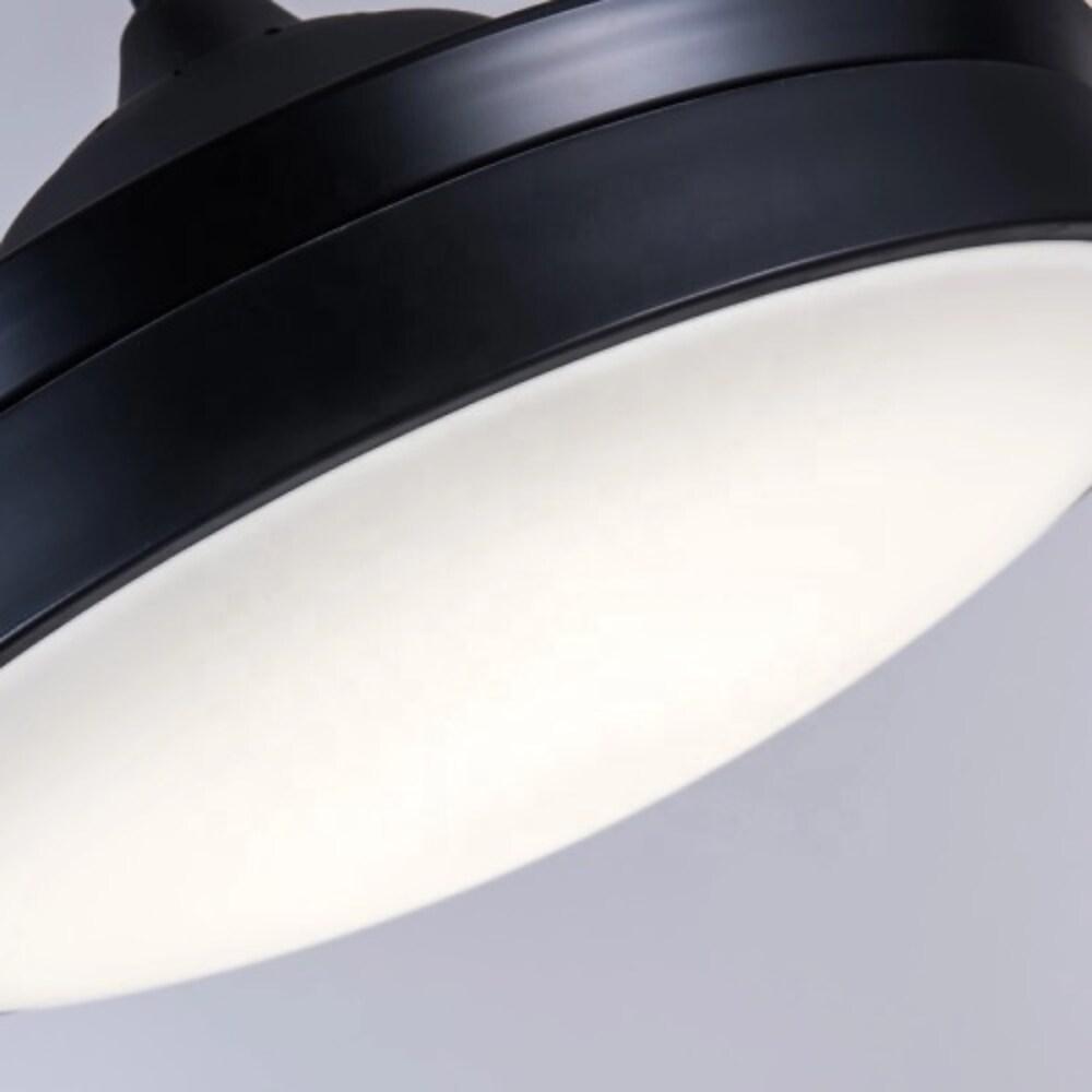 Nordic Drum Retractable LED Ceiling Fan Light with Remote