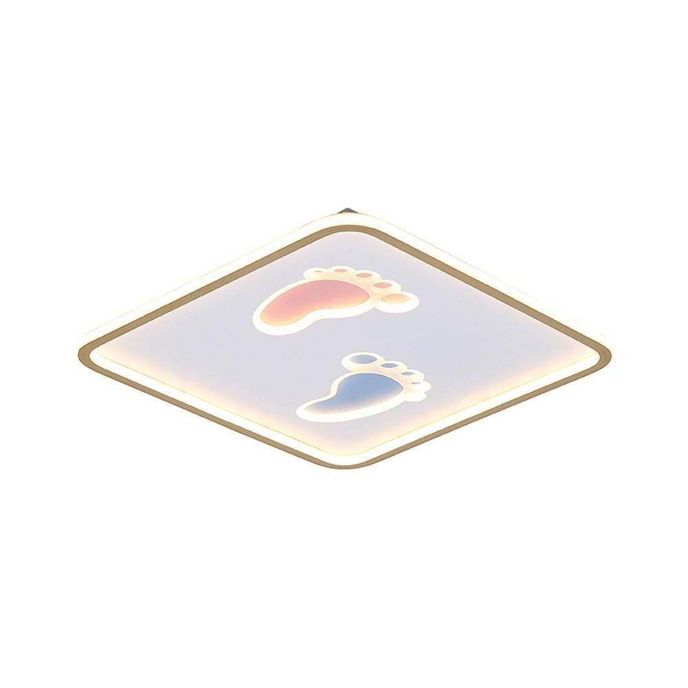 Feet Image Nordic Metal LED Flush Mount Ceiling Light