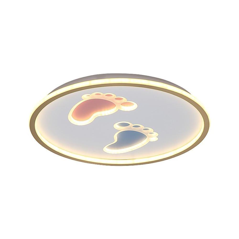 Feet Image Nordic Metal LED Flush Mount Ceiling Light