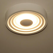6" Geometric LED Flush Mount Ceiling Light - Modern Aluminum