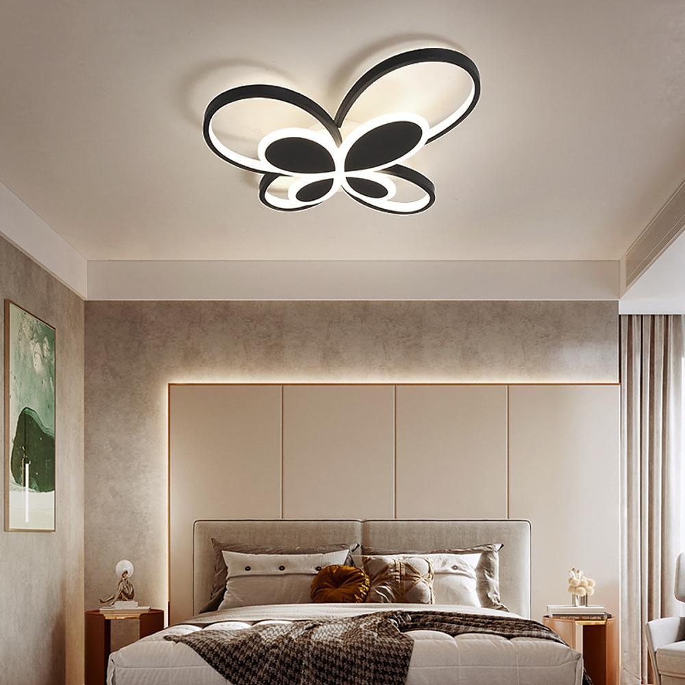 Butterfly Cluster LED Flush Mount Ceiling Light – Dimmable