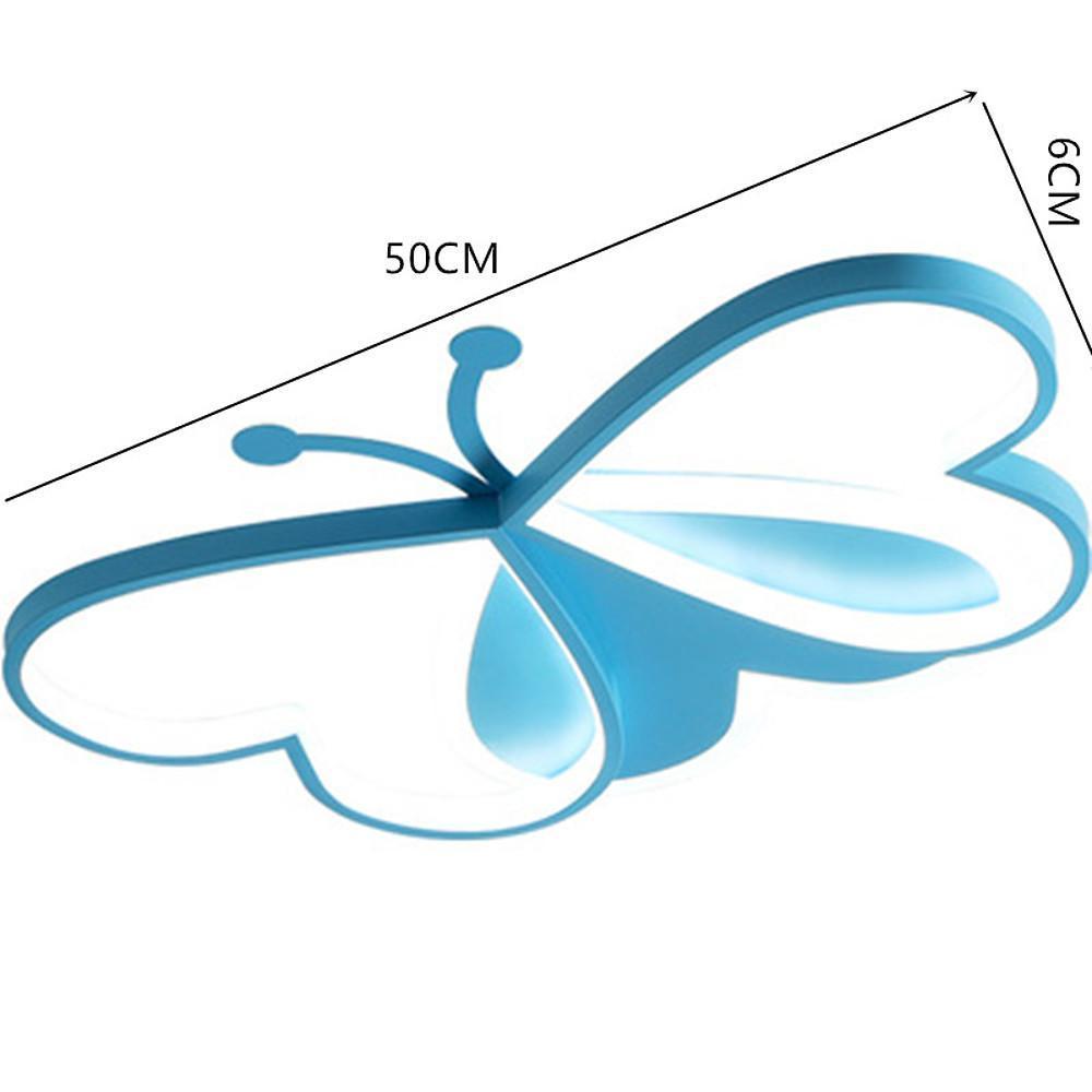 Butterfly Flush Mount LED Ceiling Light Modern Acrylic Metal