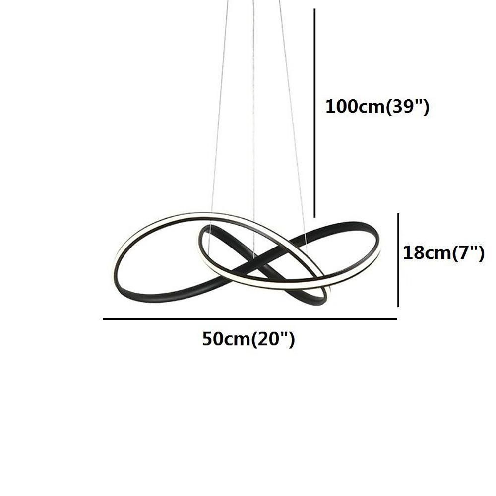 Infinity Ring Pendant Light - Modern LED Ceiling Light