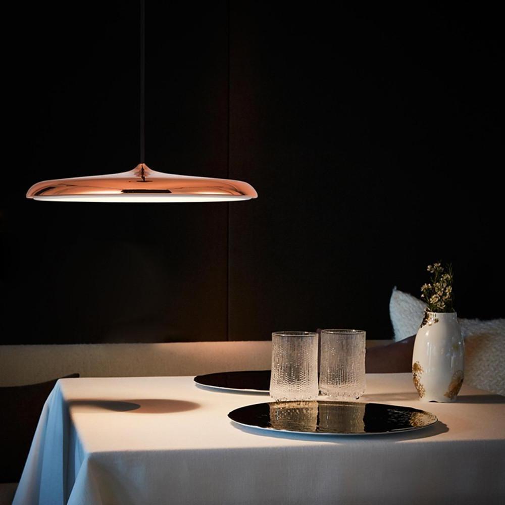 16" Modern LED Pendant Light Adjustable Metal Downlight