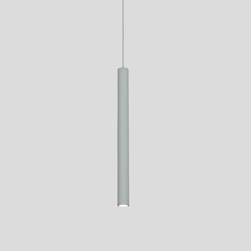 Modern Black Aluminum Pendant Light with Integrated LED Downlight