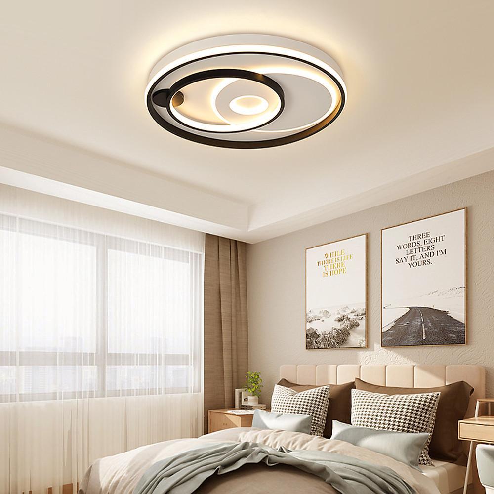3 Circle Minimalist LED Flush Mount Ceiling Light