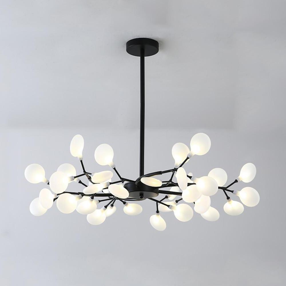 Contemporary Sputnik Chandelier with Acrylic Bubbles