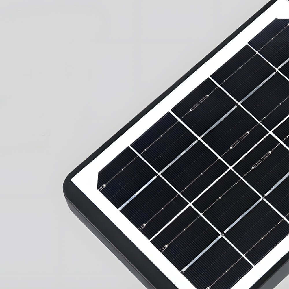 Modern Black Solar LED Outdoor Wall Light