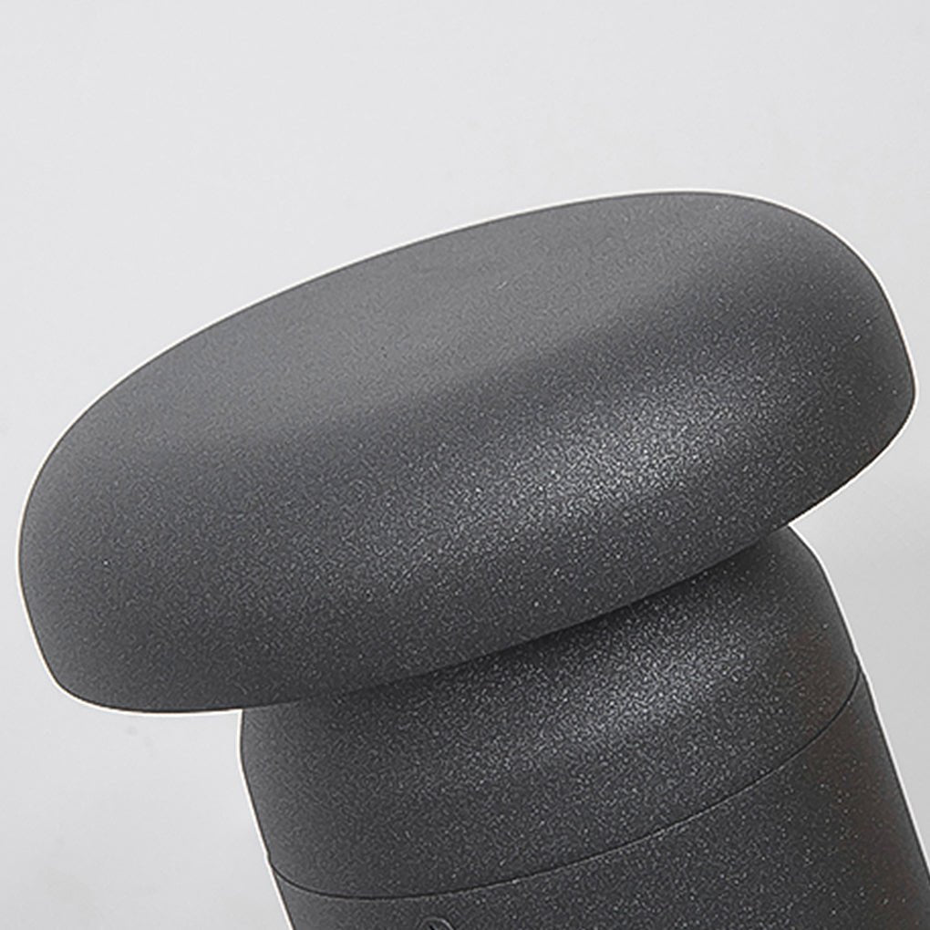 Modern Cylinder Bollard LED Garden Light Aluminum Landscape Path