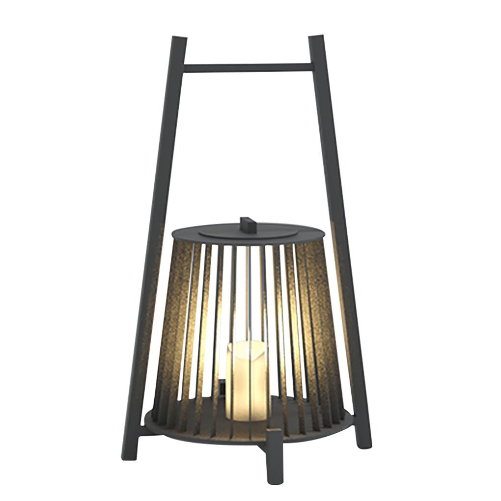 Waterproof LED Outdoor Lantern with Handle - Candle Design