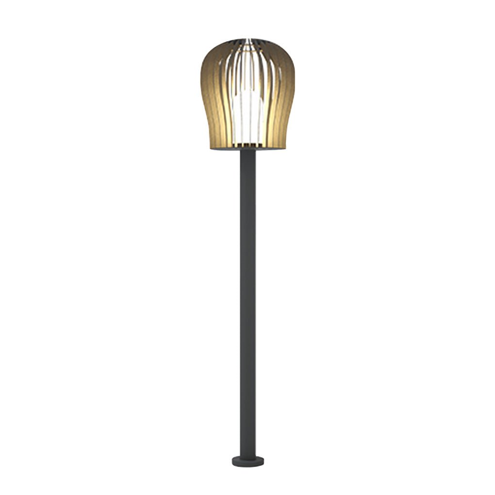 Waterproof LED Garden Post Lamp Cage Design Outdoor Lighting