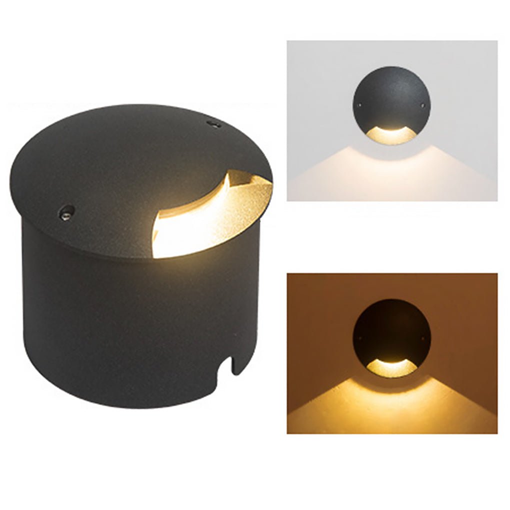 LED Aluminum Cap Light for Garden Stairs, Deck & Pathways