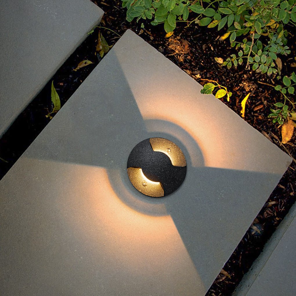 LED Aluminum Cap Light for Garden Stairs, Deck & Pathways