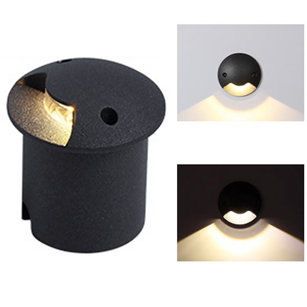 LED Aluminum Cap Light for Garden Stairs, Deck & Pathways