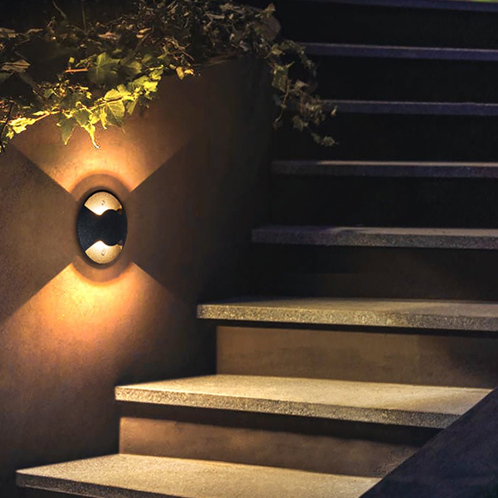 LED Aluminum Cap Light for Garden Stairs, Deck & Pathways