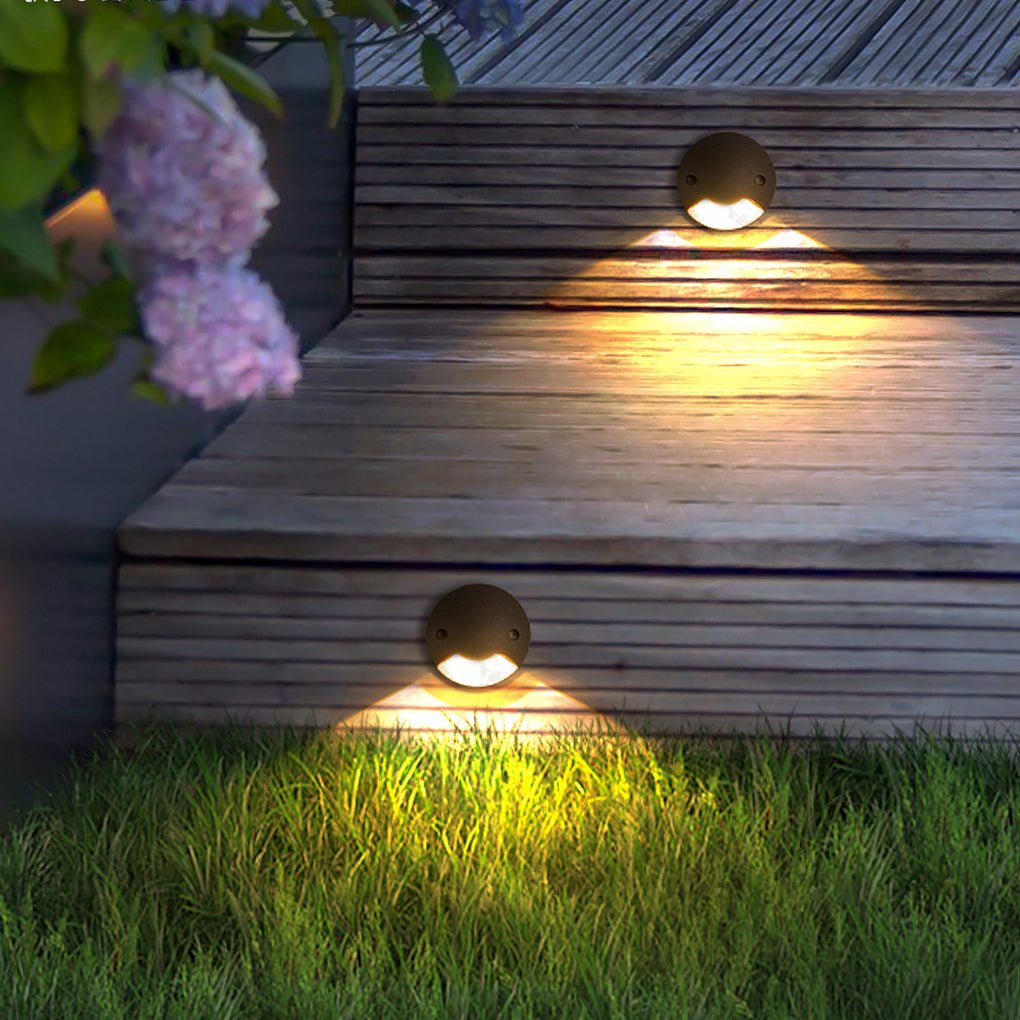 LED Aluminum Cap Light for Garden Stairs, Deck & Pathways