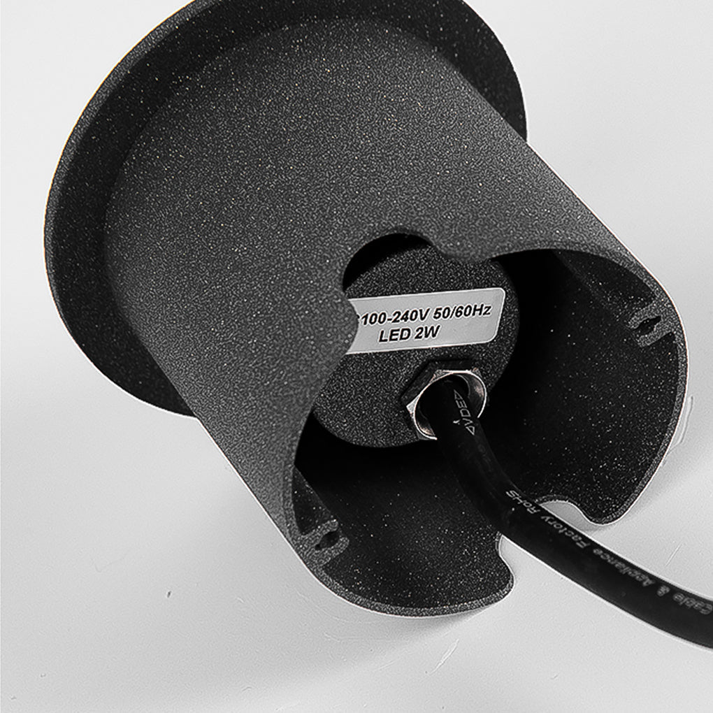 LED Aluminum Cap Light for Garden Stairs, Deck & Pathways