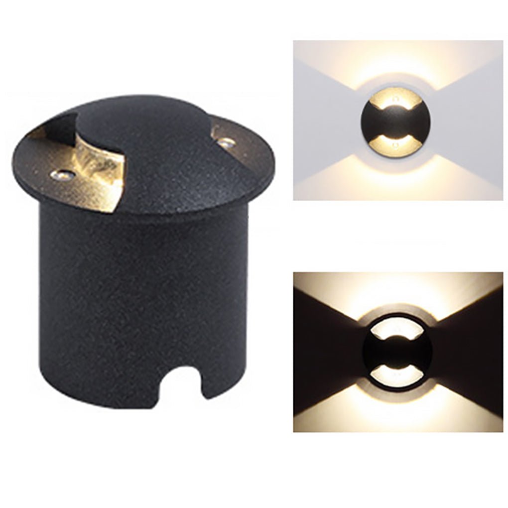 LED Aluminum Cap Light for Garden Stairs, Deck & Pathways
