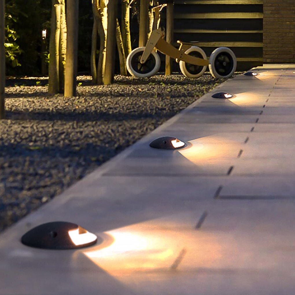 LED Aluminum Cap Light for Garden Stairs, Deck & Pathways