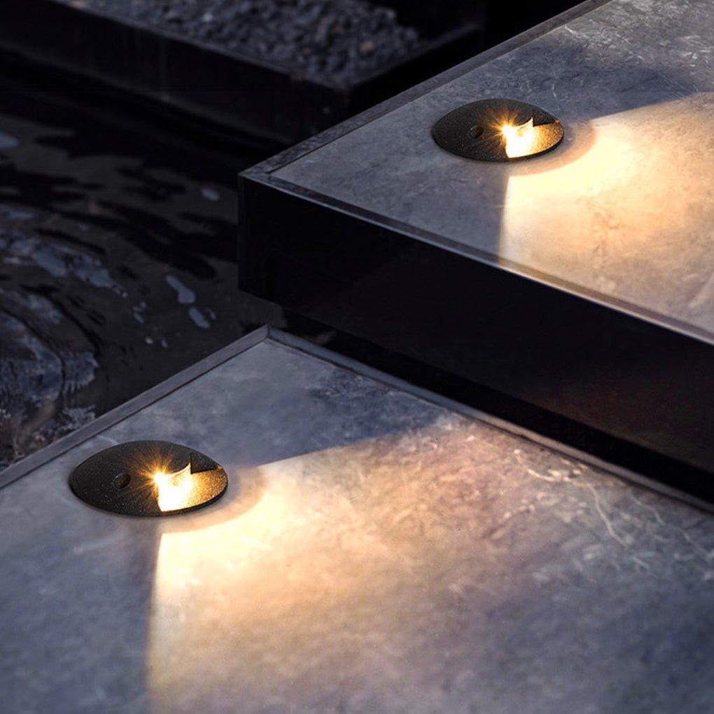 LED Aluminum Cap Light for Garden Stairs, Deck & Pathways