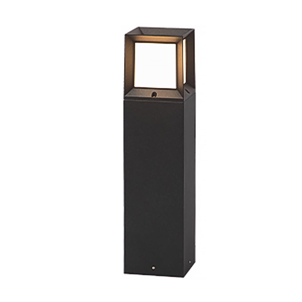 Modern LED Bollard Light Sleek Weatherproof Path Landscape Lighting