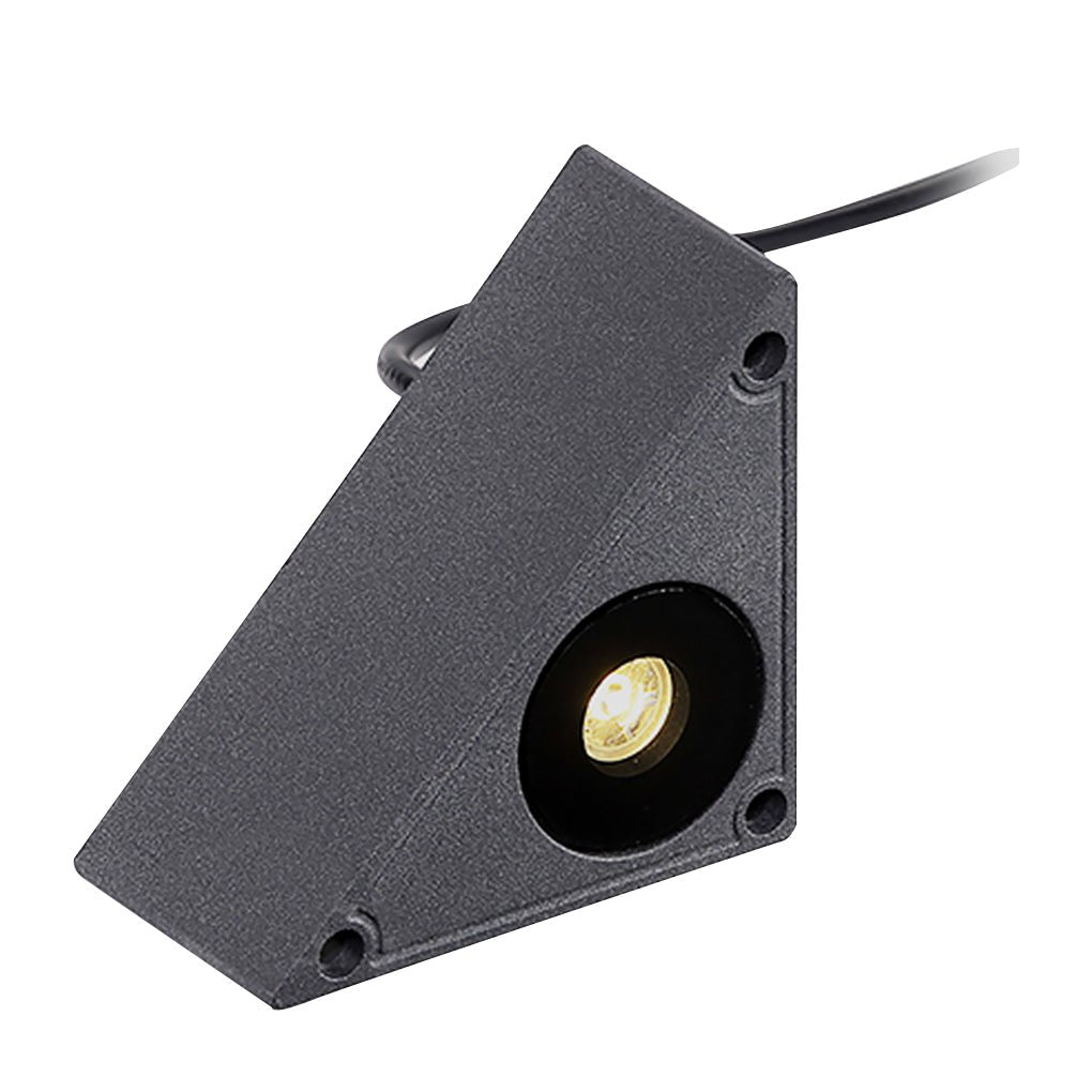 Triangle LED Step Light – Die-Cast Aluminum Outdoor Wall Mount