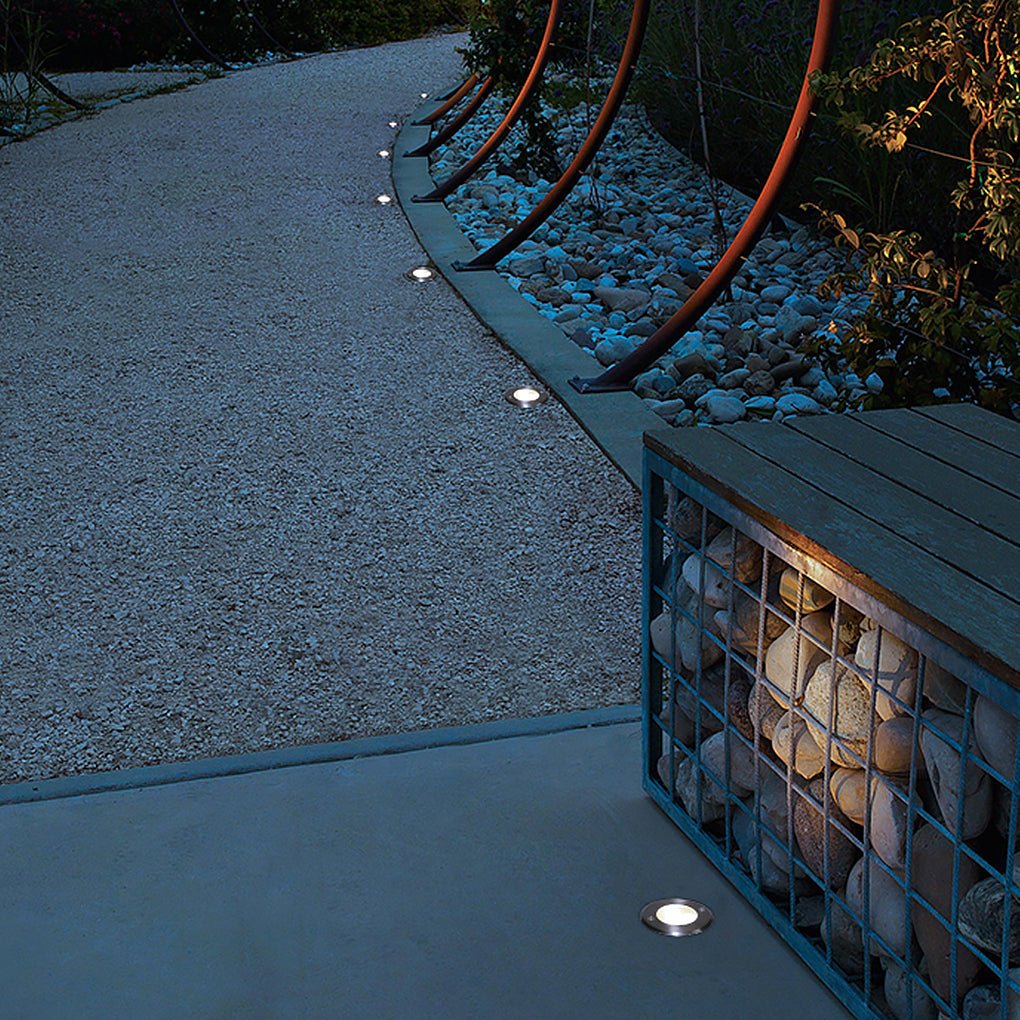 Waterproof LED Recessed Step Light for Deck, Garden & Poolside