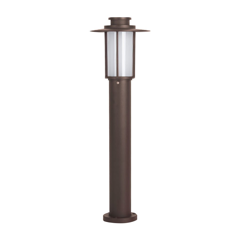 Cylindrical Aluminum LED Bollard Light Outdoor Landscape Lighting