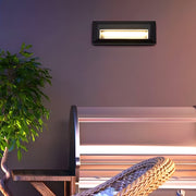 Modern Aluminum LED Step Light - Outdoor Wall-Mounted Downlight