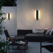 Modern LED Rectangular Outdoor Wall Light - Waterproof IP54