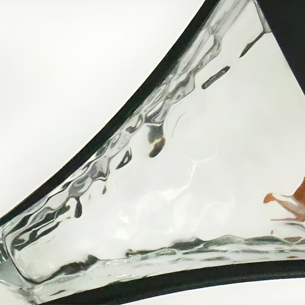 Solar LED Pathway Post Light with Textured Glass Lens