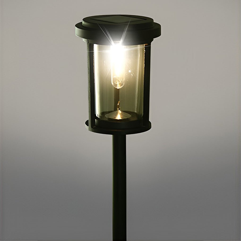Solar LED Post Light Modern Automatic Outdoor Pathway Lighting