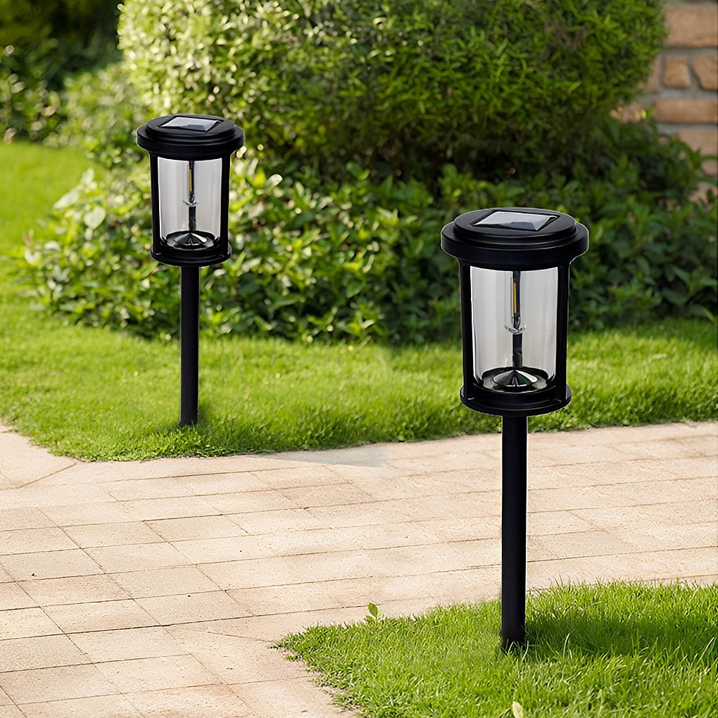 Solar LED Post Light Modern Automatic Outdoor Pathway Lighting